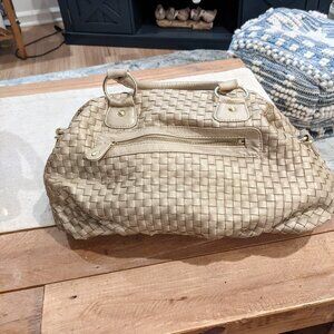 Steve Madden Gold Braided Purse